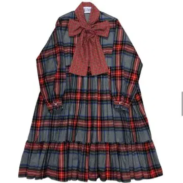 [ 클리닝 완료 ] HEIHEI 리본 원피스 그레이