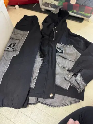 후드 부착 셋업