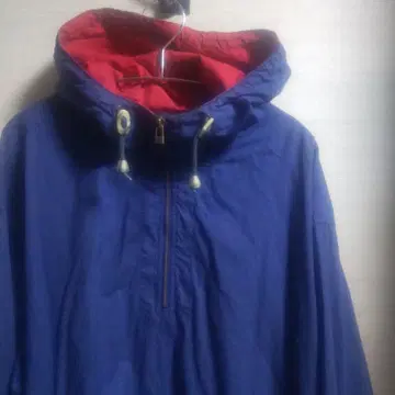 에디 바우어 Eddie Bauer 풀오버 파랑 빨간색 L