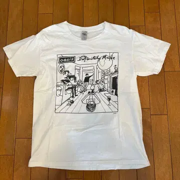 oasis Definitely Maybe 밴딩T셔츠 L사이즈