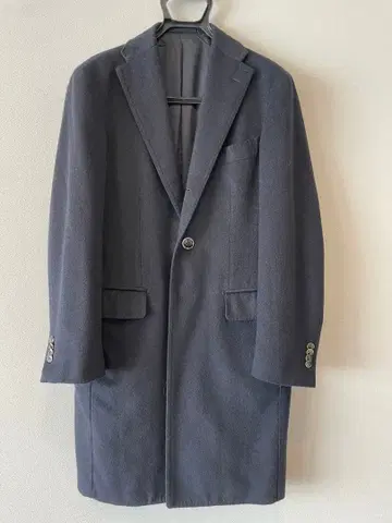 링 재킷 네이비 체스터 코트 44