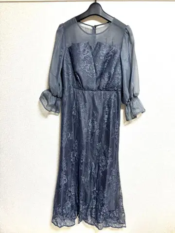 epic day 레이스 롱 머메이드 드레스