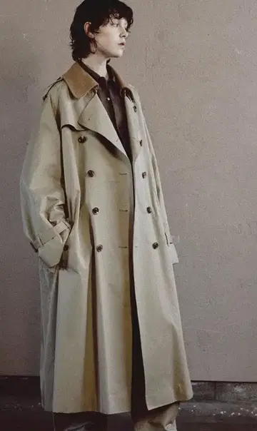 인테림 INTERIM TRENCH COAT 트렌치코트 사이즈 4