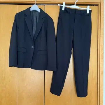 GU 블랙 수트 셋업 S 사이즈