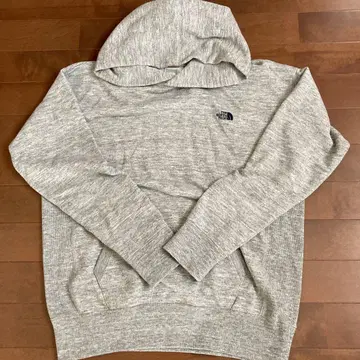 THE NORTH FACE 그레이 후드 부착 후드티 L