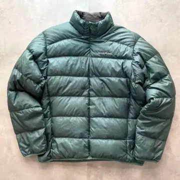 새상품급 몽벨 라이트 알파인 다운 자켓 그레이쉬 블루