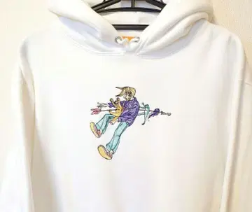 레프트 아론 자수 후드티 L 사이즈