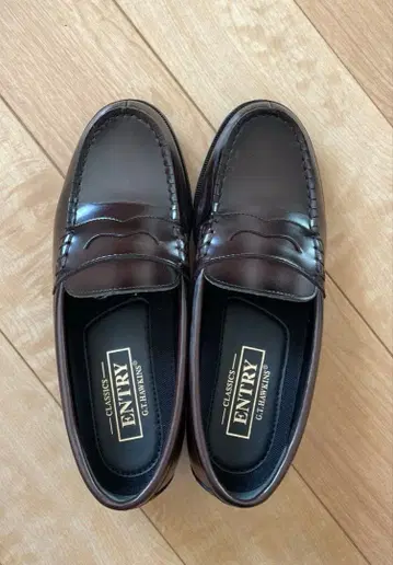 다크 브라운 로퍼 새상품급