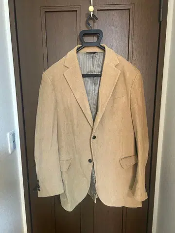 DOCKERS 베이지 코듀로이 테일러드 자켓