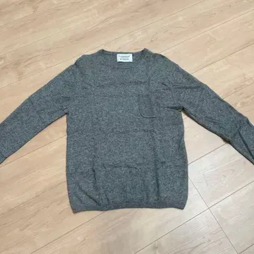 ships days 캐시미어 100% 그레이 스웨터