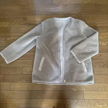 리버서블 코트 보아&무스탕풍