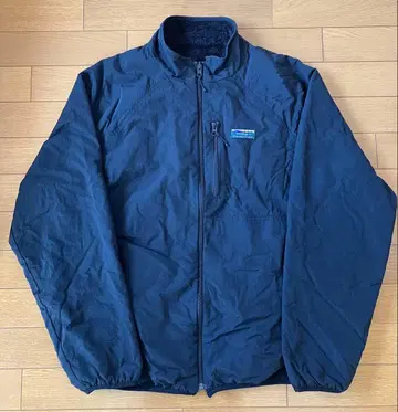 프릭스스토어 나일론 플리스 리버서블 블루종 블랙 L 사이즈