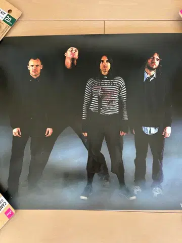 RED HOT CHILI PEPPERS 타워 레코드 미니 포스터