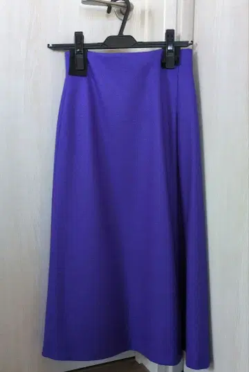 UNITED ARROWS 보라색 플레어 스커트