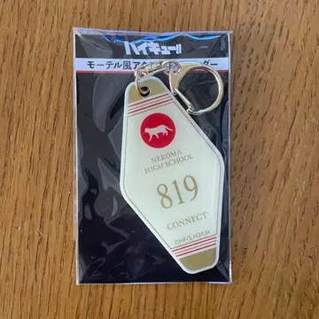 하이큐 모텔풍 아크릴 키링 네코마 고교