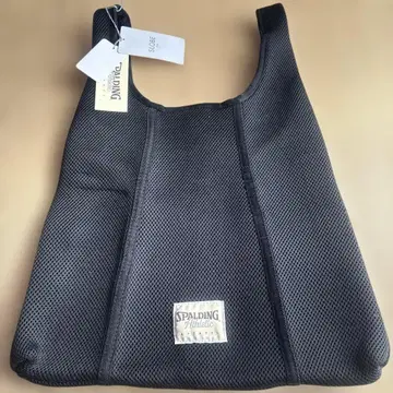 SPALDING 메쉬 SLOBE 별주 메쉬 백 블랙