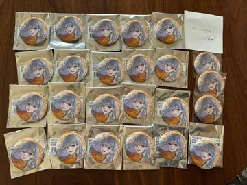 니지산지 7대 타워 콜라보 캔뱃지 히구치 카에데