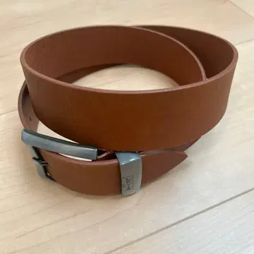 Levi's 브라운 천연 가죽 벨트