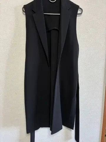 DAMA (더마) 지레 베스트 블랙 두꺼운 원단