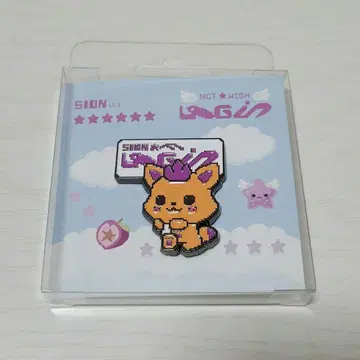 NCT WISH LOGin SION 시온 시오닌 배지 배치