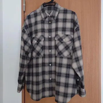 [ BEAUTY&YOUTH ] 뷰티&유스 체크 셔츠 긴팔