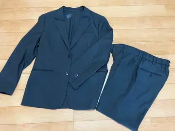 무인양품 주름이 잘 가지 않는 스트레치 자켓 원턱 팬츠 M