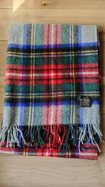 글렌 프린스 타탄 체크 스톨