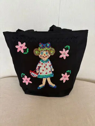 컬리 컬렉션 딸기짱 백 미사용 새상품