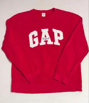 GAP(갭) 오리지널 빨간색 맨투맨 트레이닝복 M 사이즈
