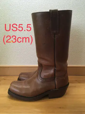 웨스턴 부츠 23cm ADAMS BOOTS 아담스 부츠 바이커 부츠