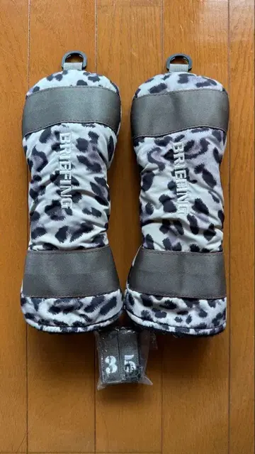 브리핑 헤드커버 레오파드 페어웨이 우드용 2세트