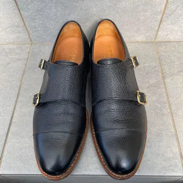 REDRUM 더블 몽크 스트랩 블랙