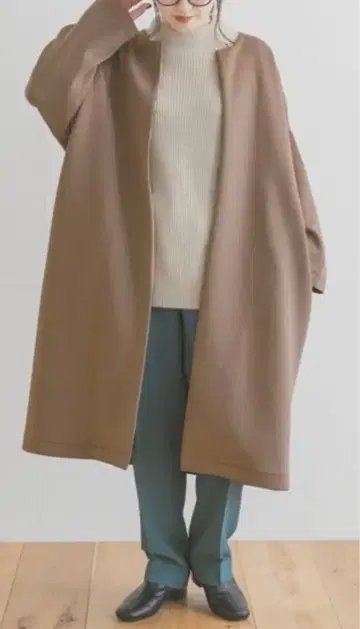 URBAN RESEARCH ITEMS 라이트 종이상자 노카라 코트