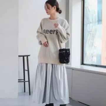 카스타네 로고 니트 스웨터