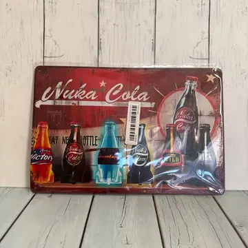 [ 폴아웃 Fallout ] 메탈 간판 누카 콜라 총집합