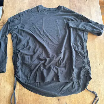 Lululemon 다크 그레이 긴팔 T셔츠 8