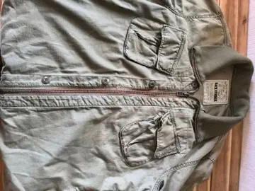 밀리터리 자켓 올리브 그린