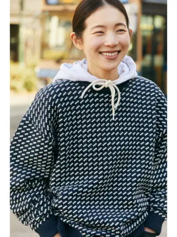 llbean 버즈아이 니트