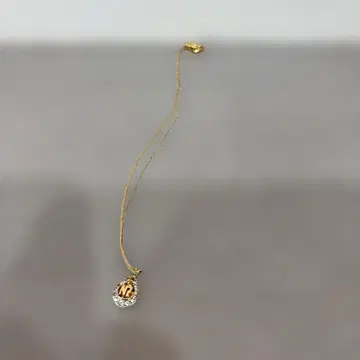 골드 크리스탈 장식 목걸이 니나리치