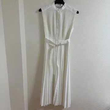 CELFORD 슬리브리스 셔츠 원피스