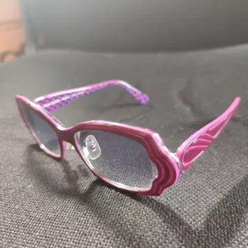 JEAN LAFONT 레트로 안경 보라색 핑크