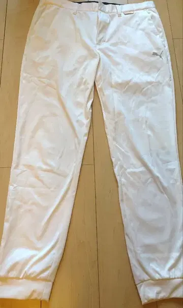 새상품급 PUMA 푸마 골프 팬츠 방한 화이트 XL