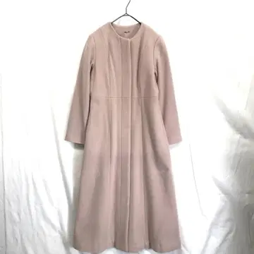 SNIDEL : 24ss 벨트 부착 울 드레스 코트