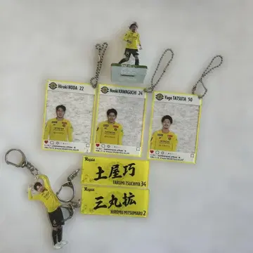 카시와 레이솔 선수 피규어와 카드 세트