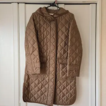 SHARE PARK 브라운 퀼팅 자켓 클리닝 완료