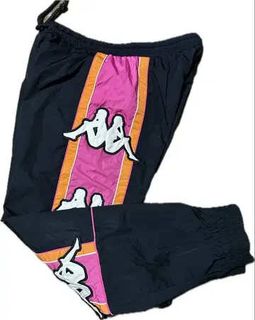 Kappa BIG BANDA 나일론 트랙 팬츠 M 사이즈 윈드 팬츠