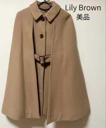 Lily Brown 케이프 코트