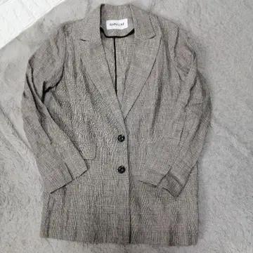 BABYLONE 크레이프 린넨 자켓 프리 사이즈 린넨 67%