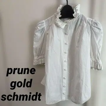 prune gold schmidt 화이트 셔츠