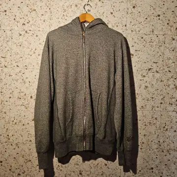 MASTERPIECE 그레이 풀 집업 후드티 & 스웨트 팬츠 세트